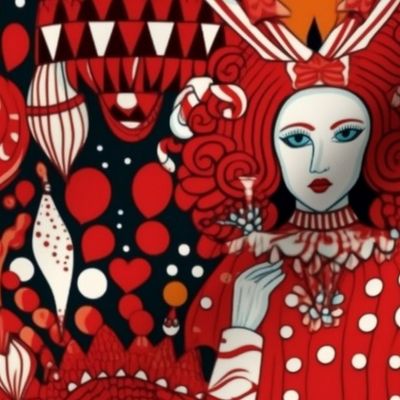 geometric drama and the red queen