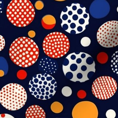 polka dot geometric fun