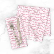 Pink Christmas Cake Icing and Sprinkles White BG - XS Scale