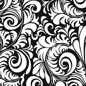 Black/White Flourishes