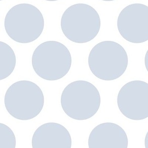 Pastel Baby Blue Polka Dot Spots