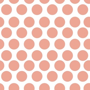Pastel Collection Reddish Polka Dot Spots