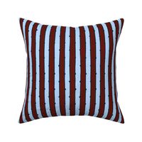 Ladder Stripes - Red and Blue - Fresh Coastal Collection
