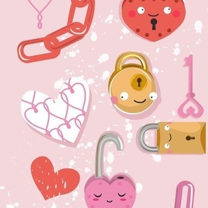 Heart & locks