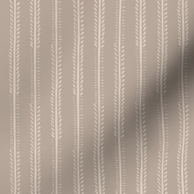  Boho Borders -  Elegant Decorative Stripes in Light Pastel Brown