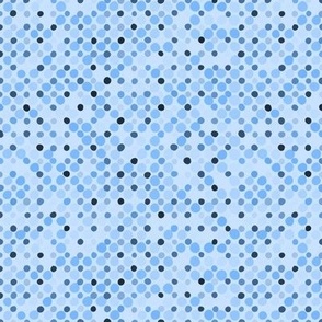 Dotty Five - Sky blue - Fresh Coastal