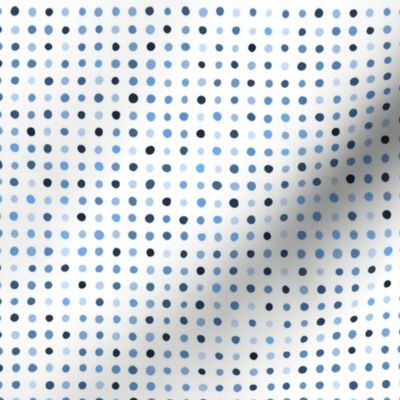 Dotty Four - Blue - Fresh Coastal