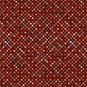 Dotty Three - Dark Red - Fresh Coastal