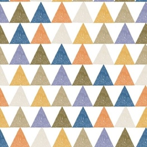 African Geometric Chalk Triangles 