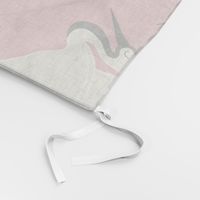 Cranes - Dusty Pink