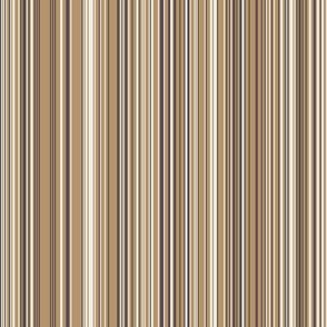 extra skinny varied vertical stripes - creamy white_ lion gold_ purple brown - simple