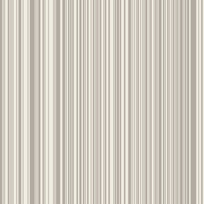 extra skinny varied vertical stripes - cloudy silver_ creamy white - simple