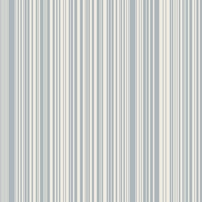extra skinny varied vertical stripes - creamy white_ french grey - simple