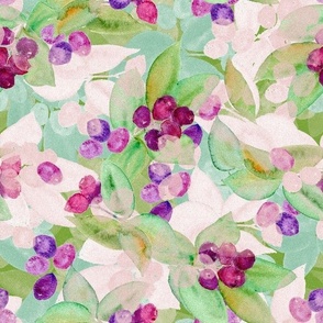 Lilly Pilly Berries in Watercolour