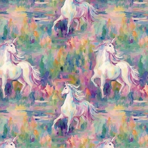 dream unicorns were inspired by claude monet