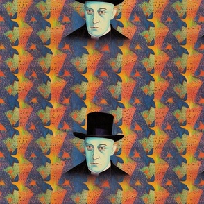 aleister crowley inspired by georges seurat