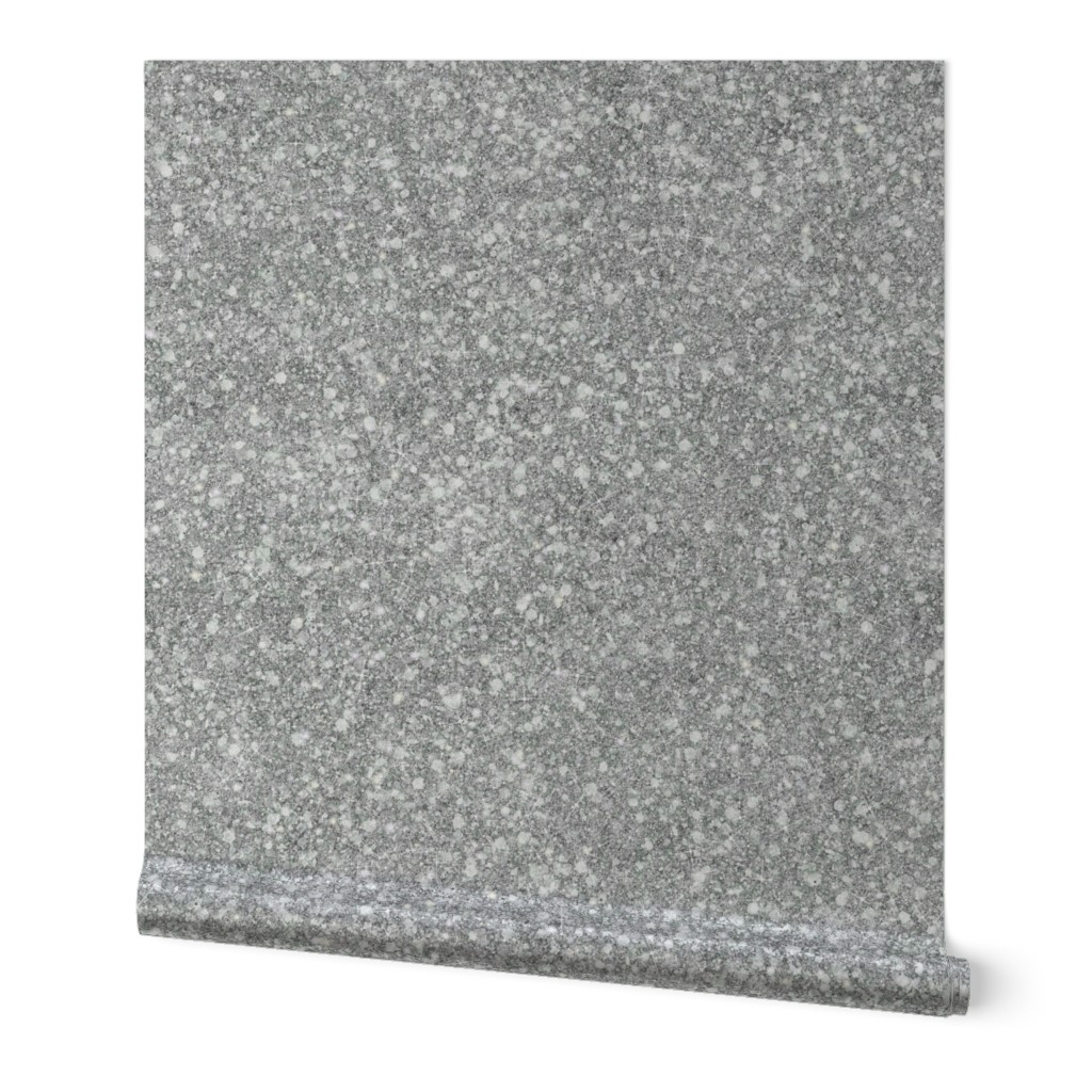 Solid Silver Diamond Faux Glitter -- Glitter Look, Simulated Glitter, Diamond Silver Glitter Sparkles Print -- 25.00in x 60.42in VERTICAL repeat -- 150dpi (Full Scale) 