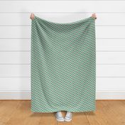 Small Scale Team Spirit Basketball Houndstooth in Boston Celtics Green and Gold