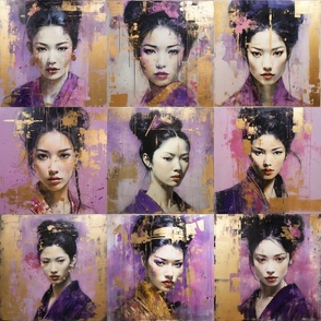 Oriental Beauty In Imperfection  by   Bada Bling Designs Ltd