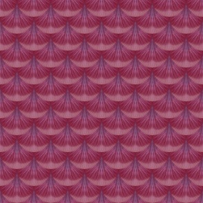 Ripe Berry Magenta, Pink, Purple  Layered Mermaid Scales