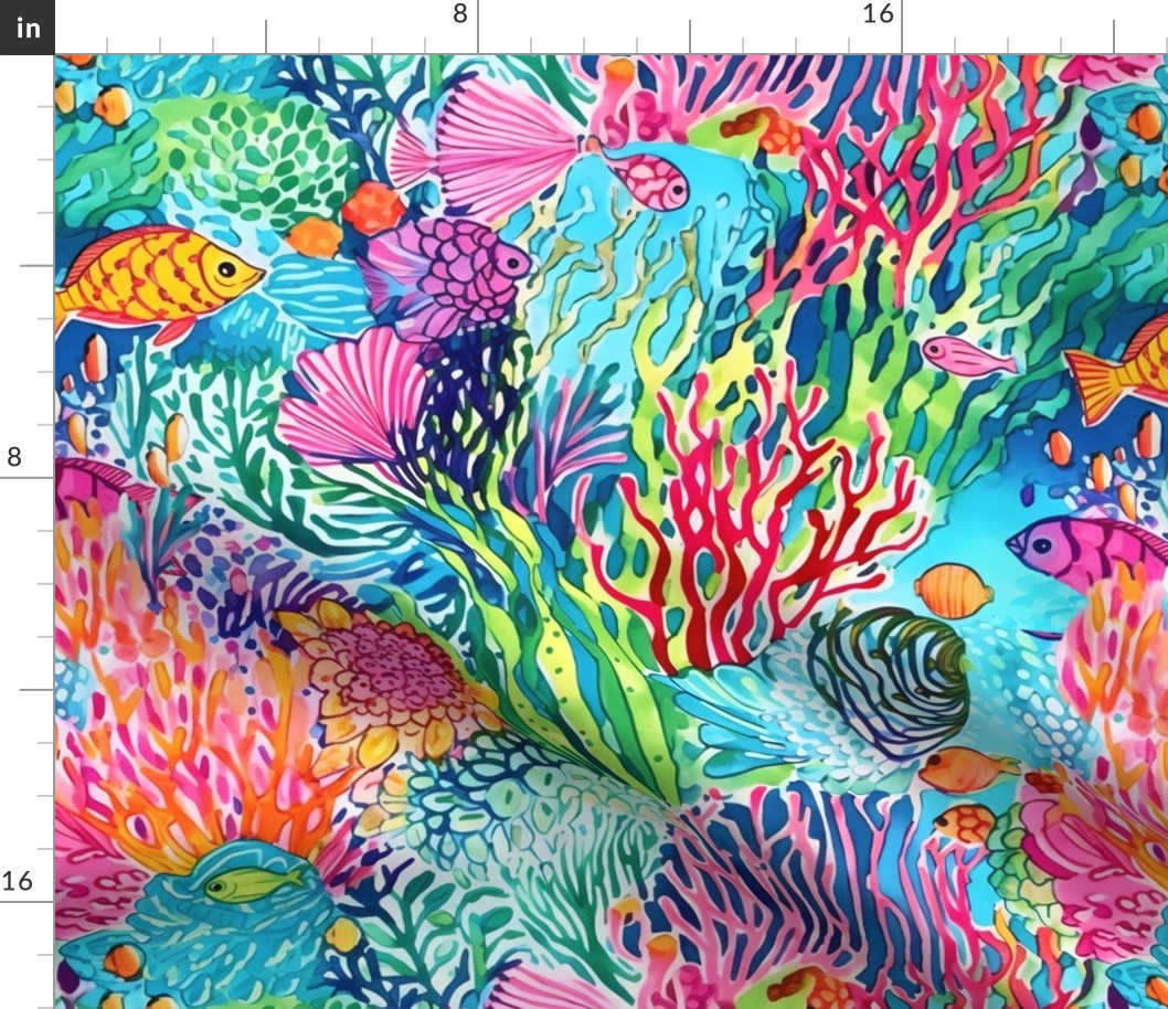 Coral Carnival Wallpaper - New