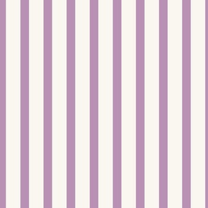 Dusky grape stripes, lilac