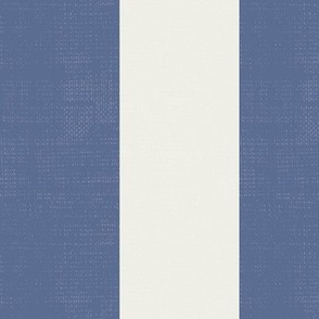 Basic Stripes (3" Stripes) - Blue Nova and Dove White  (TBS216)