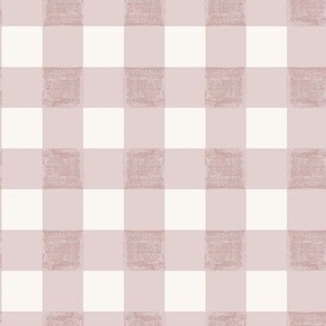 Gingham Watercolor, Dusty Pink, Checkered, Pink