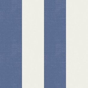 Basic Stripes (2" Stripes) - Blue Nova and White Dove   (TBS216)