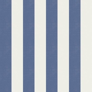 Basic Stripes (1" Stripes) - Blue Nova and White Dove   (TBS216)