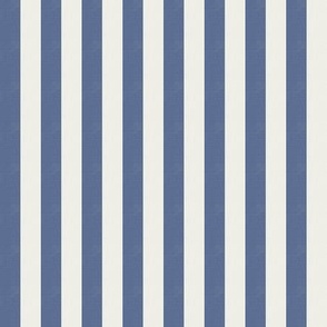 Basic Stripes (0.5" Stripes) - Blue Nova and White Dove   (TBS216)