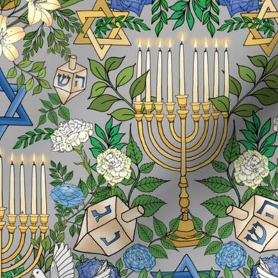 Hanukkah, the Festival of Lights (Silver Light)