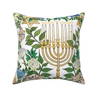 Hanukkah, the Festival of Lights (Bright White large scale)