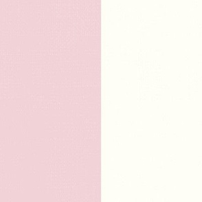 Basic Stripes (3" Stripes) - Plain Stripe - Cotton Candy Pink and Neutral White  (TBS216)