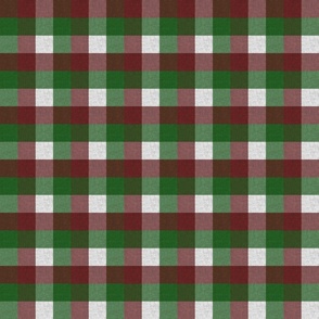 xmas dark red green plaid 7