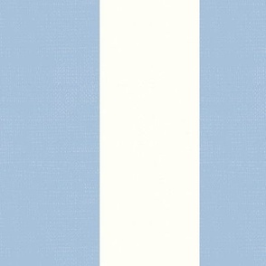 Basic Stripes (3" Stripes) - Sky Blue and Neutral White  (TBS216)