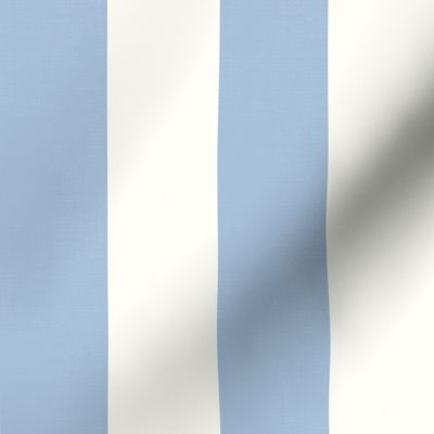Basic Stripes (2" Stripes) - Sky Blue and Neutral White  (TBS216)