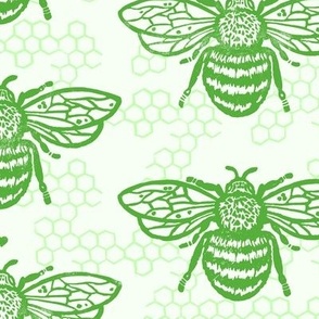 Custom Green Sweet Bees by Angel Gerardo - Large Scale