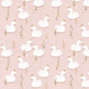 [small] Swan Lake - Dusky Baby Pink