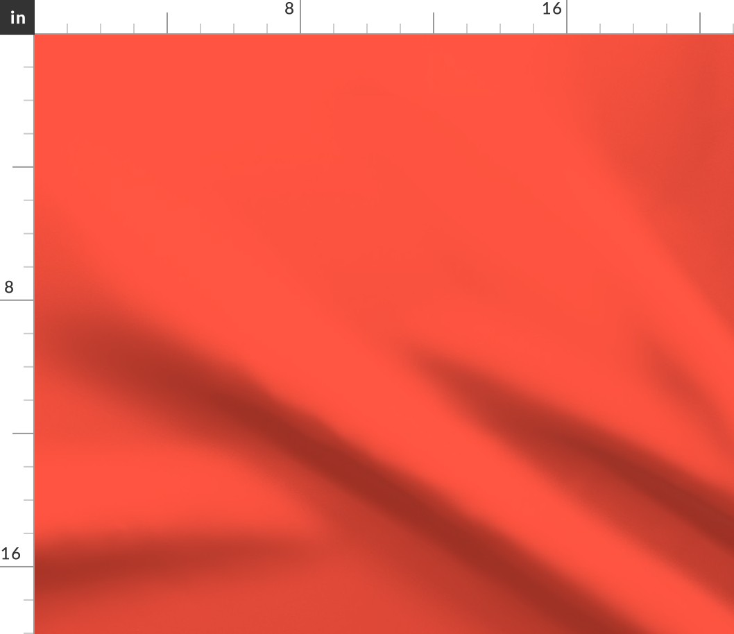 Bright medium scarlet solid color / plain red color block swatch / vibrant preppy blender coordinates solids