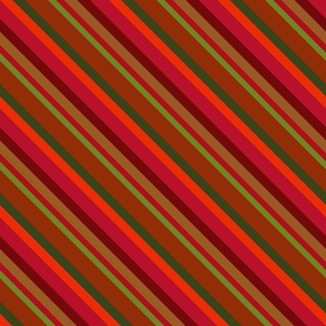 vibrant autumn diagonal stripe