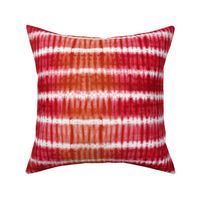 medium // Tie dye stripes in red