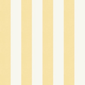Basic Stripes (1" Stripes) - Hawthorn Yellow and Simply White (TBS216)