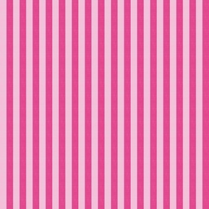 Basic Stripes (0.25" Stripes) - Rose and Azalea Pink  (TBS216)