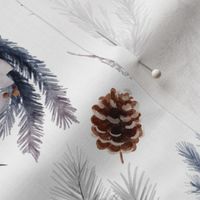 Romantic Winter Pine