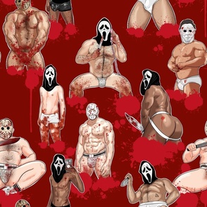 Halloween Sexy Slasher - Murder Barn Red - XXL