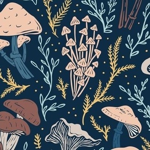 Flavorful Fungi Edible Mushrooms - Large Scale - Cosmic Blue