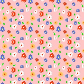 Daisies in Pink