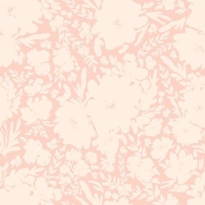 Medium - Sierra Silhouette Florals - Blush