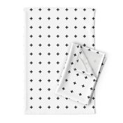 black cross on white | pencilmeinstationery.com